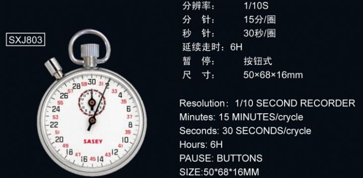 點擊查看詳細信息<br>標題：803機械秒表 閱讀次數：2709